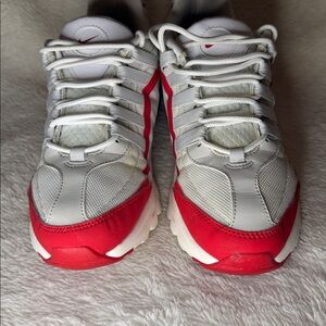 Nike Women's Red and White Athletic Shoes VG-R